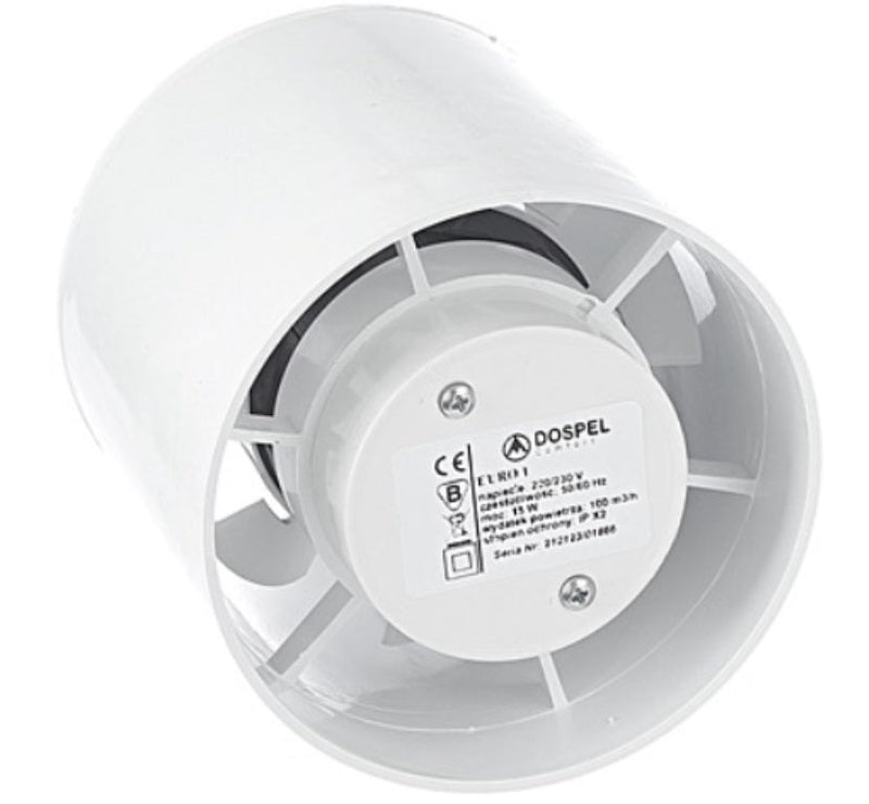 Euro 3 In Line Bathroom Fan 150mm - Home & Garden > Household Appliances > Climate Control Appliances > Fans > Ventilation Fans