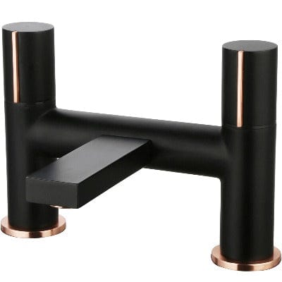 Velar Black Bath Filler Mixer Tap - Bathrooms