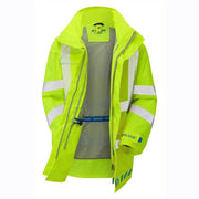 PULSAR EVO100 Evolution Waterproof Storm Coat 3 Layer Yellow - WATERPROOF JACKETS & SUITS
