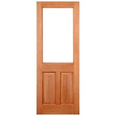 2XG Hardwood Dowelled 1 Unglazed Light Panel External Door - 1981mm x 838mm -