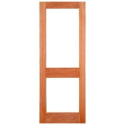 2XGG Hardwood M&T 2 Unglazed Light Panels External Door - 2032mm x 813mm -