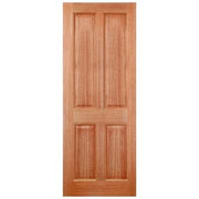 Colonial Hardwood M&T 4 Panel External Door - 1981mm x 762mm -