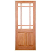 Warwick Hardwood M&T 9 Unglazed Light Panels External Door - 2135mm x 915mm -