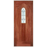 Westminster Hardwood M&T 1 Double Glazed Lead Light Panel External Door - 1981mm x 762mm -