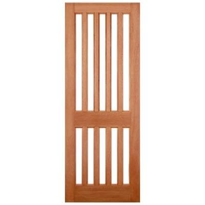Windsor Hardwood M&T 10 Unglazed Light Panels External Door - 1981mm x 762mm -