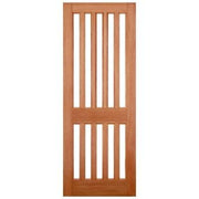 Windsor Hardwood M&T 10 Unglazed Light Panels External Door - 1981mm x 838mm -