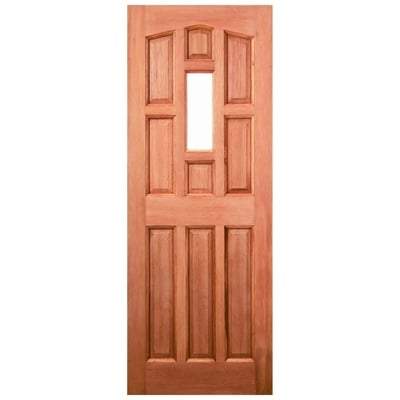 York Hardwood M&T 1 Unglazed Light Panel External Door - All Sizes - Doors