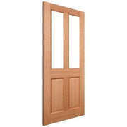Malton Hardwood Dowelled 2 Unglazed Light Panels External Door - All Sizes - Doors
