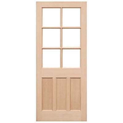 Hemlock KXT 6 Unglazed Light Panels External Door - All Sizes - Doors