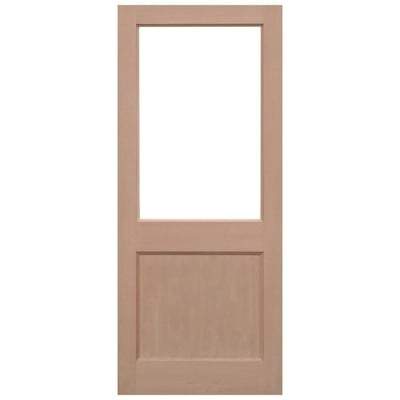 Hemlock 2XG 1 Unglazed Light Panel External Door - 2032mm x 813mm -