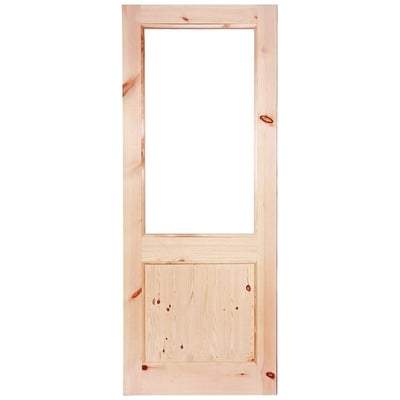 Redwood 1 Unglazed Light Panel External Door - 1981mm x 838mm -