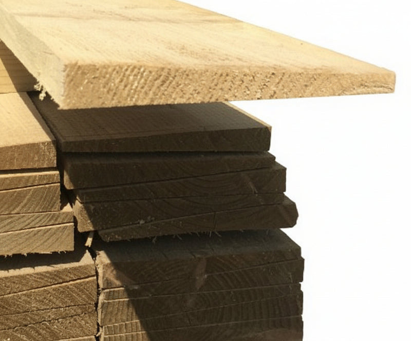 EXTRA THICK Featheredge Barn Style Cladding 175 x 32 x 4800mm (7 inch) - £9.99 Inc Vat - Home & Garden > Lawn & Garden > Outdoor Living > Outdoor Structures > Sheds, Garages & Carports Featheredge Cladding