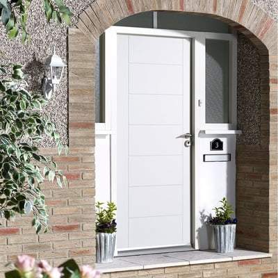 Modica White GRP Pre-Finished External Door - All Sizes - Doors