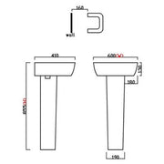 Medici Cloakroom Suite - Bathrooms