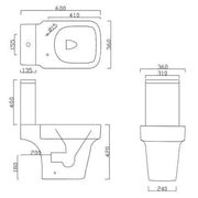 Medici Cloakroom Suite - Bathrooms