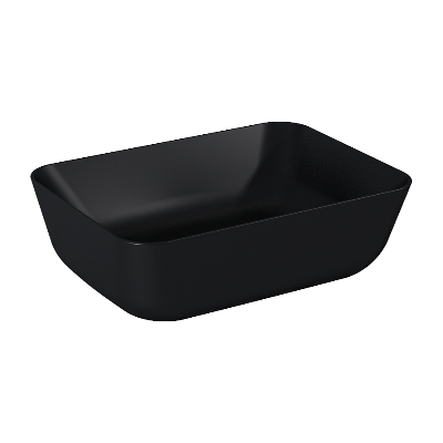 Aquatrend 460mm Countertop Rectangular Basin inc Waste - All Colours - Bathrooms