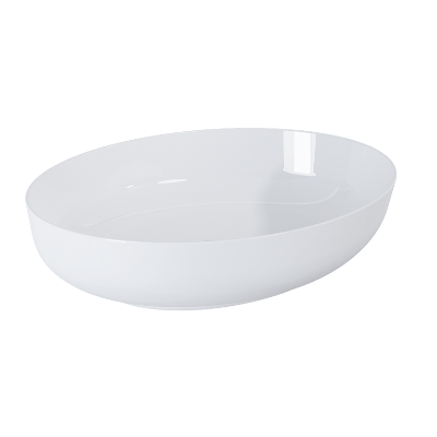 Aquatrend 520mm Countertop Oval Basin inc Waste - All Colours - Bathrooms