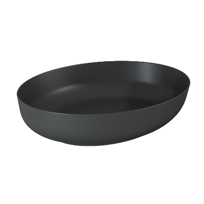 Aquatrend 520mm Countertop Oval Basin inc Waste - All Colours - Bathrooms