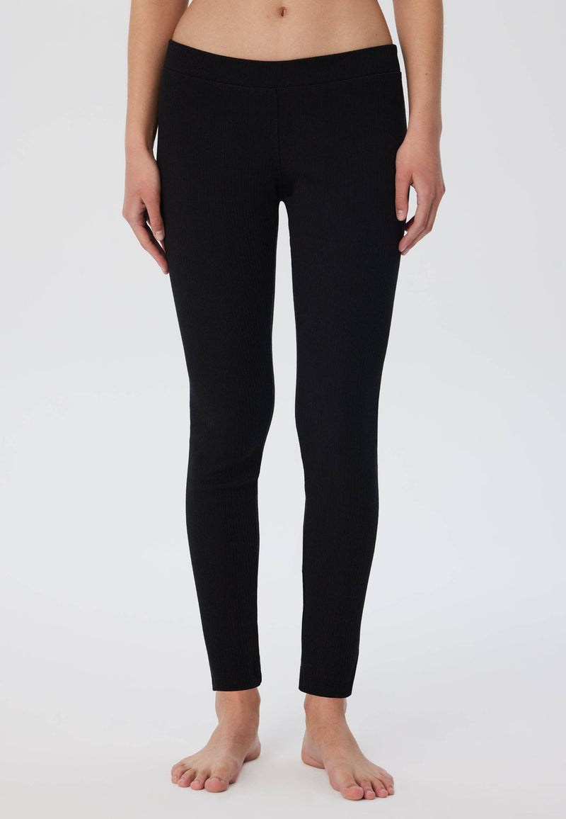 Organic Womens Ribbed Comfy Work Leggings - Sustainable Workwear Range