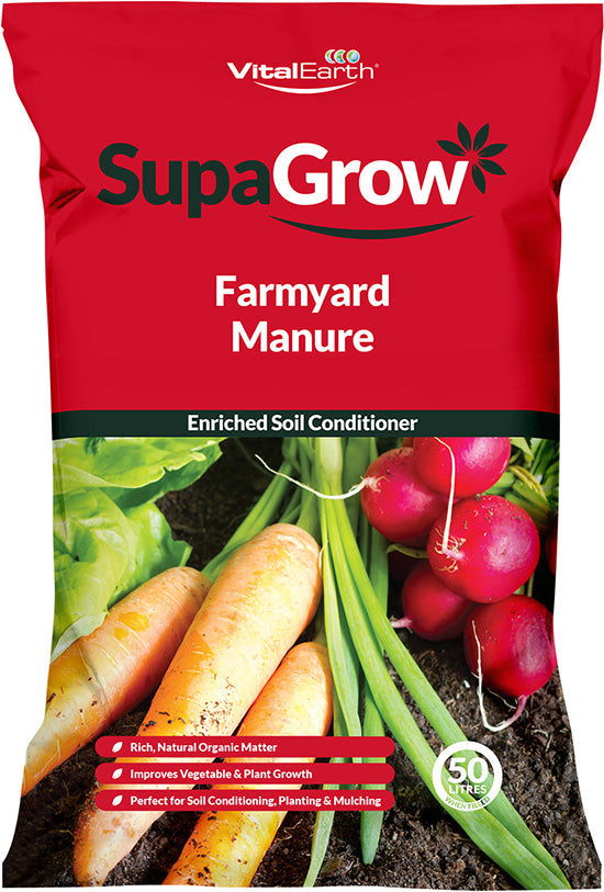 Farmyard Manure 50L (Multi-buy Offers Available) -