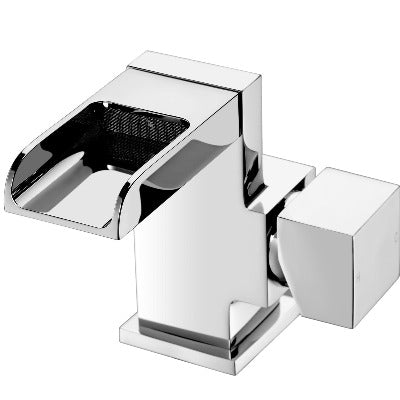 Trac Chrome Basin Mixer Tap w/ Click-Clack Waste - Bathrooms