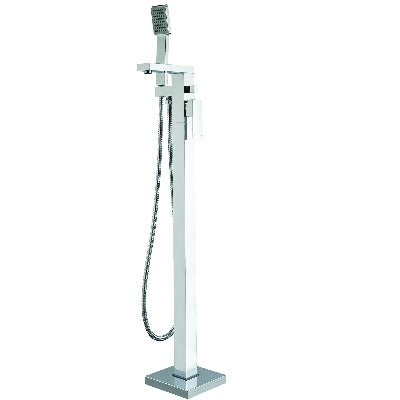 Ixos Freestanding Chrome Bath Shower Mixer - Bathrooms
