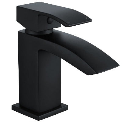 Onyx Black Basin Mixer - All Sizes - Bathrooms