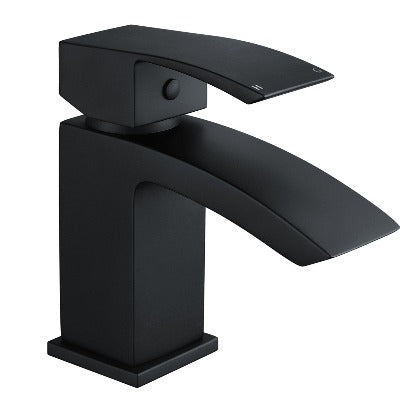 Onyx Black Basin Mixer - All Sizes - Bathrooms