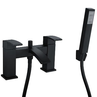 Onyx Black Bath Shower Mixer - Bathrooms