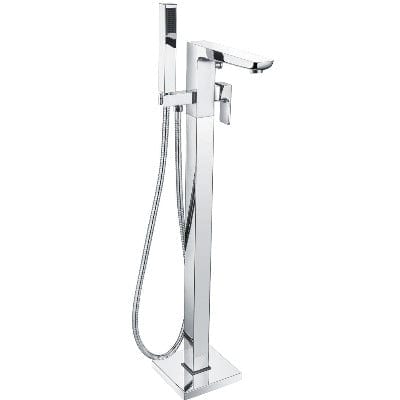 Alto Free Standing Chrome Bath Shower Mixer - Bathrooms