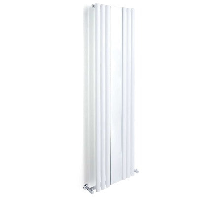 Bordeaux Vertical Wall-Mounted White Radiator - 1800 x 500mm -