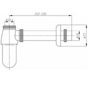 Standard Bottle Trap - Bathrooms