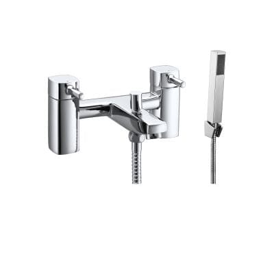 Cubix Chrome Bath Shower Mixer - Bathrooms