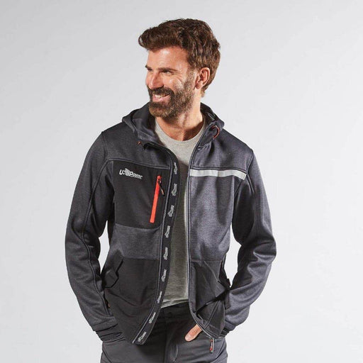 U-POWER GALAXY ZIPPED HOODED SWEATSHIRT - SWEATSHIRTS