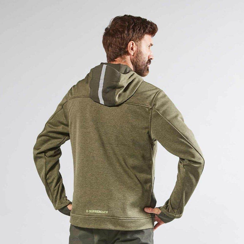 U-POWER GALAXY ZIPPED HOODED SWEATSHIRT - SWEATSHIRTS