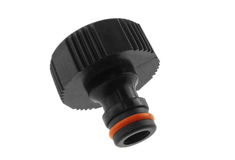 IBC 2” S60X6 Cap with In-Line Valve and Male Quick Connector - Home & Garden > Lawn & Garden