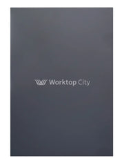 Fenton Painted (Laser Edged) Slab Carbon Grey- Replacement Kitchen Doors SAMPLE PRODUCTS -