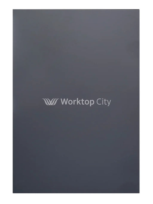 Fenton Painted (Laser Edged) Slab Carbon Grey- Replacement Kitchen Doors SAMPLE PRODUCTS -