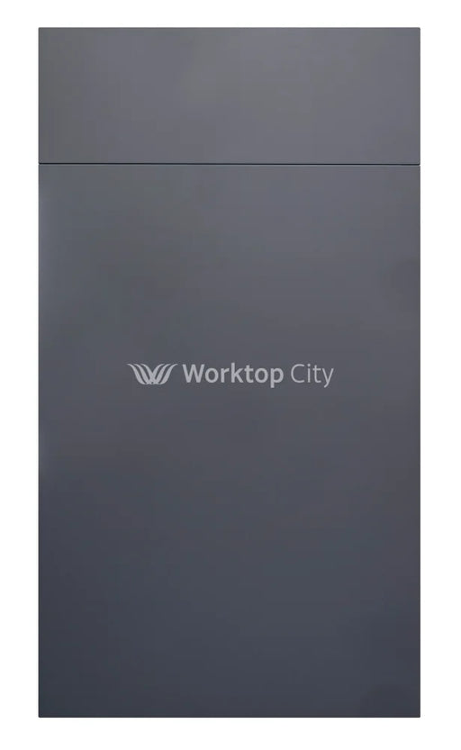 Fenton Painted (Laser Edged) Slab Carbon Grey- Replacement Kitchen Doors SAMPLE PRODUCTS -