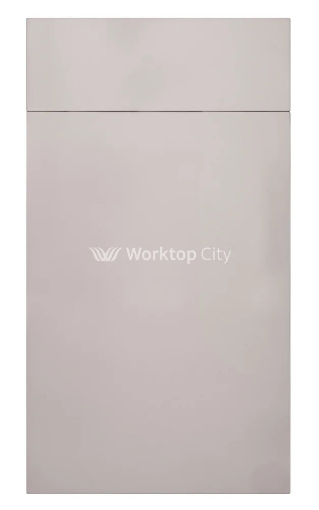 Fenton Painted (Laser Edged) Slab Cashmere- Replacement Kitchen Doors SAMPLE PRODUCTS -