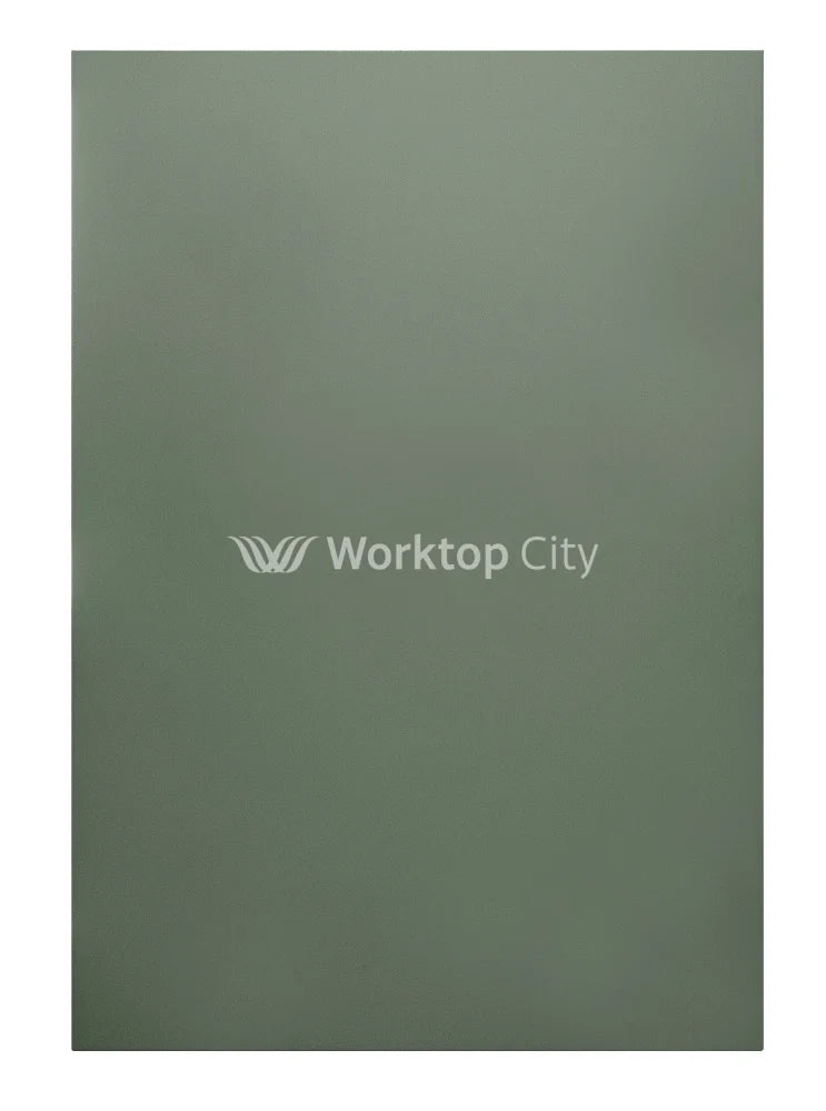Fenton Painted (Laser Edged) Slab Reed Green- Replacement Kitchen Doors SAMPLE PRODUCTS -