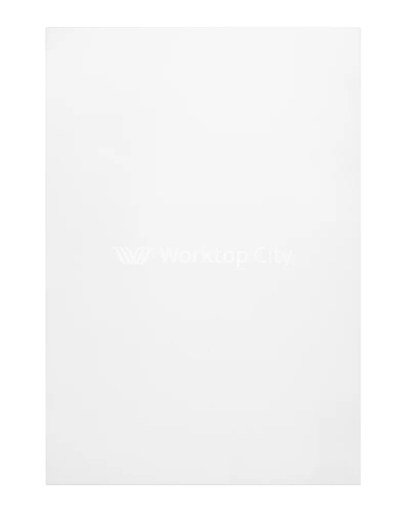 Fenton Painted (Laser Edged) Slab White- Replacement Kitchen Doors SAMPLE PRODUCTS -