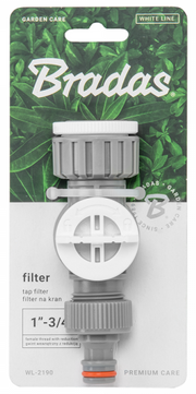 Bradas Garden Tap Filter - Home & Garden > Lawn & Garden > Watering & Irrigation > Garden Hose Fittings & Valves > Garden Hose Fittings Garden watering