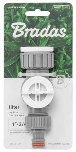 Bradas Garden Tap Filter - Home & Garden > Lawn & Garden > Watering & Irrigation > Garden Hose Fittings & Valves > Garden Hose Fittings Garden watering