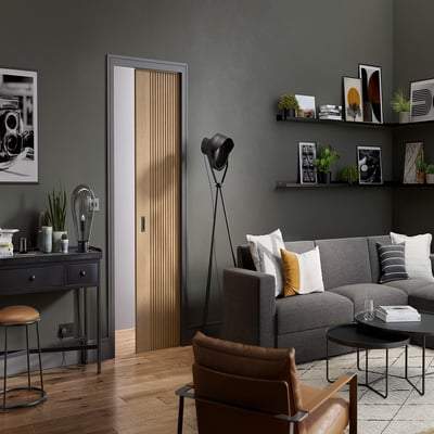 Flusso Pocket Door Single Set Interior Door - All Sizes - Doors