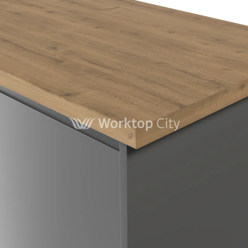 Formica Originals PP5854 Tawny Oak Laminate Kitchen Worktop - Lumber Finish- Free Sample -