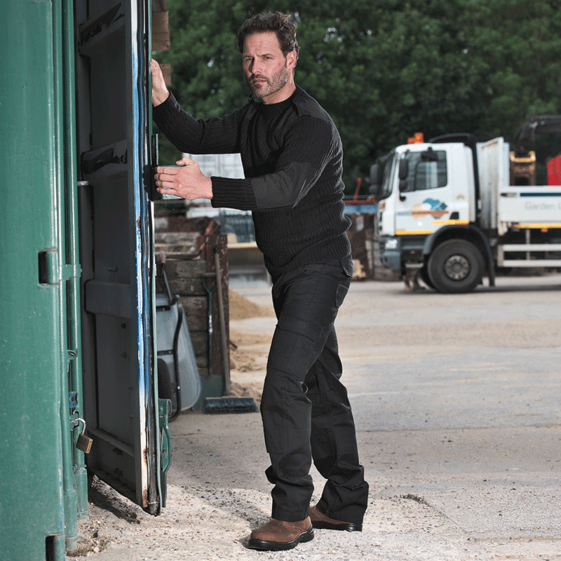 Fort 120 Crew Neck Combat Jumper Sweatshirt - SWEATSHIRTS