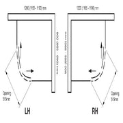 Identiti 2 Door Shower Quadrant - Bathrooms