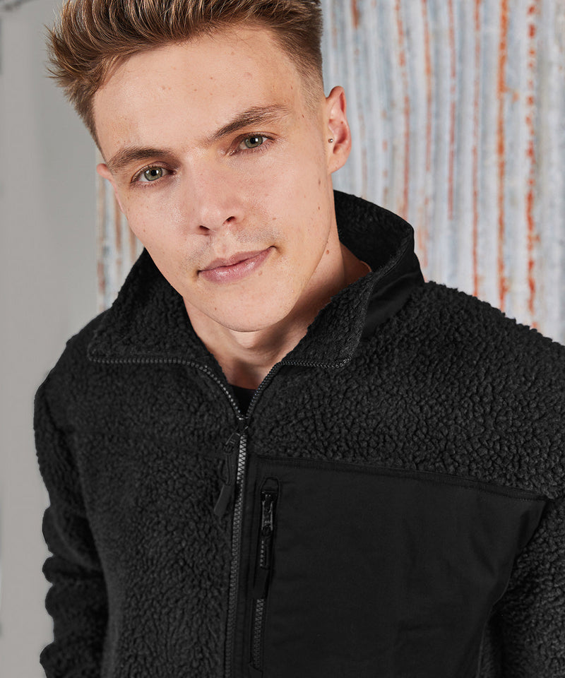 Recycled Polyester Sherpa Fleece