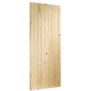 Framed Ledged & Braced External Pine Gate or Shed Door - Outdoor & Garden